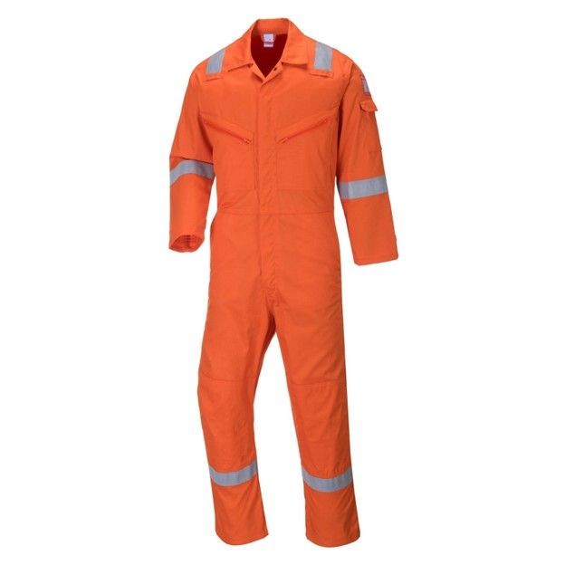 Portwest Fr21 Flame Resistant Super Light Weight Anti-static Coveralls